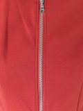 flared zip dress