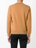 lion studded applique sweatshirt
