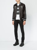 embroidery sheep ska-jumper jacket