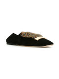embellished-front pumps 