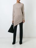 asymmetric hem jumper