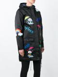 hooded raincoat 