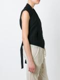 banded cropped jacket