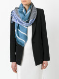 striped scarf