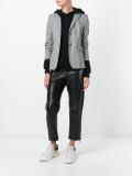 houndstooth check blazer