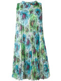 Anemone print mini dress