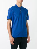 embroidered logo polo shirt