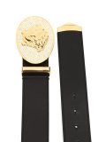 Medusa oval buckle belt