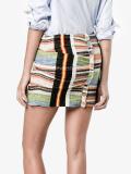 knotted mini skirt