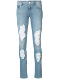 Distressed Dixie Skinny Jeans