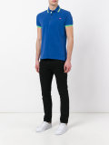 embroidered logo polo shirt 