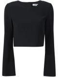 cropped longsleeved top