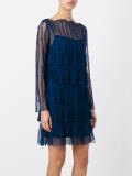 ruffled lace dress