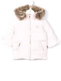 hooded padded coat