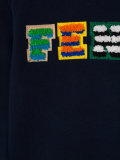 felt logo sweatshirt