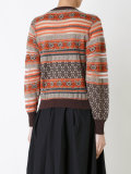 multi-pattern cardigan