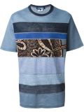 paneled T-shirt