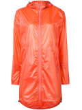 hooded raincoat 
