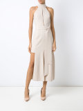lace up dress