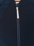pleated back bomber jacket