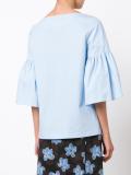 ruffled sleeves blouse 