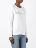 logo print sweatshirt