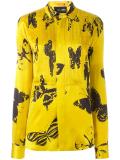 'butterfly' print shirt