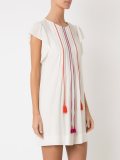 embroidered silk dress