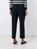 cropped leg trousers