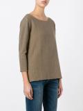 three-quarters sleeve blouse
