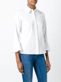 ruffled cuff shirt