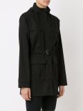 removable hood and sleeves coat
