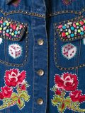 embellished denim jacket