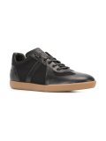 textured panelled sneakers