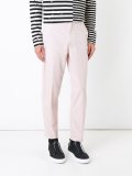 slim fit trousers