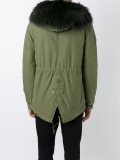 fur trimmed parka 