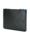 top zip clutch