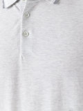 striped trim polo shirt 
