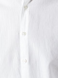 waffle texture button-up shirt