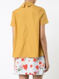 scalloped collar T-shirt
