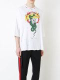 destroyed effect T-shirt