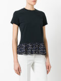 mini leopard lip 'Alex' T-shirt