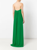 strapless long dress