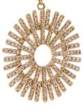 'Rising Sun' diamond earrings