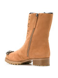suede combat boots
