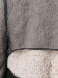 bicolour loose-fit jacket