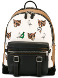 fox print backpack