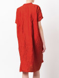 mandarin neck T-shirt dress