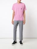 cropped striped trousers