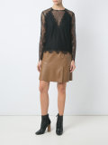 leather skirt